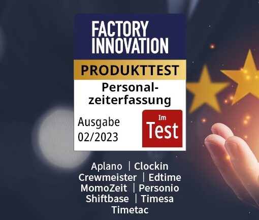 Produkttest FI 2/2023 Professionelle Personalzeiterfassung