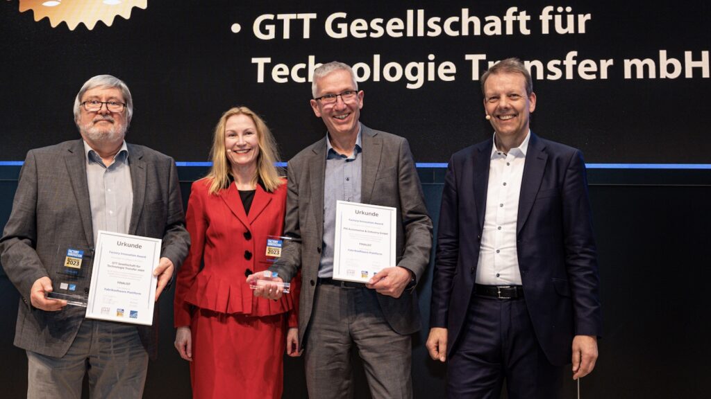 Factory Innovation Award 2023, Hannover Messe, GTT