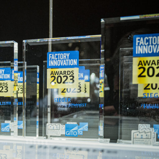 Factory Innovation Award 2023, Hannover Messe, Urkunden, Trophäen