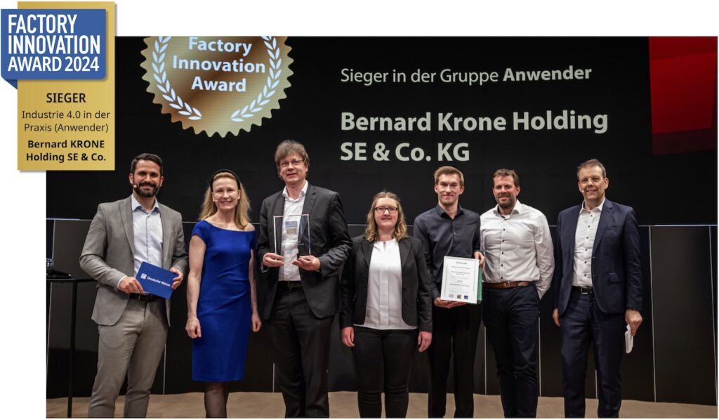 Krone, Factory Innovation Award 2024