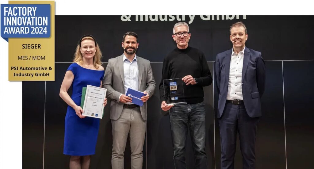 PSI Automotive & Industry GmbH, Factory Innovation Award 2024