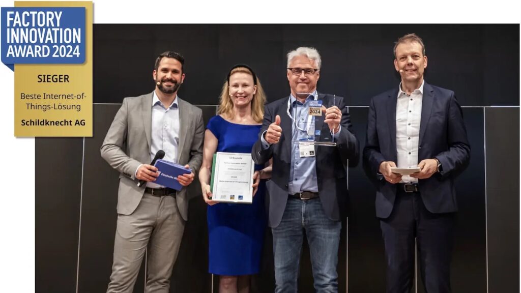 Schildknecht AG, Factory Innovation Award 2024