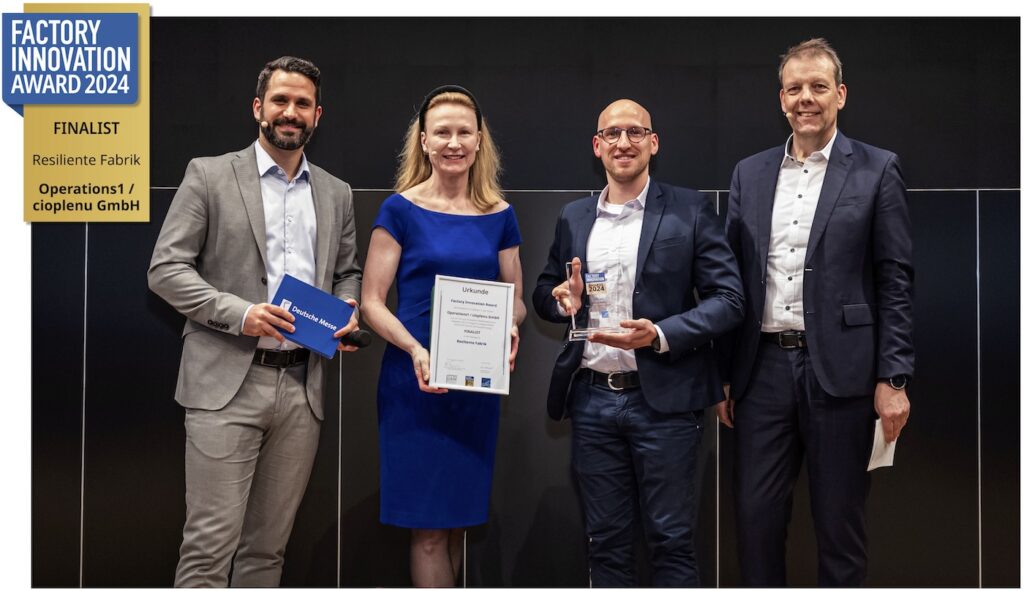 cioplenu, Factory Innovation Award 2024