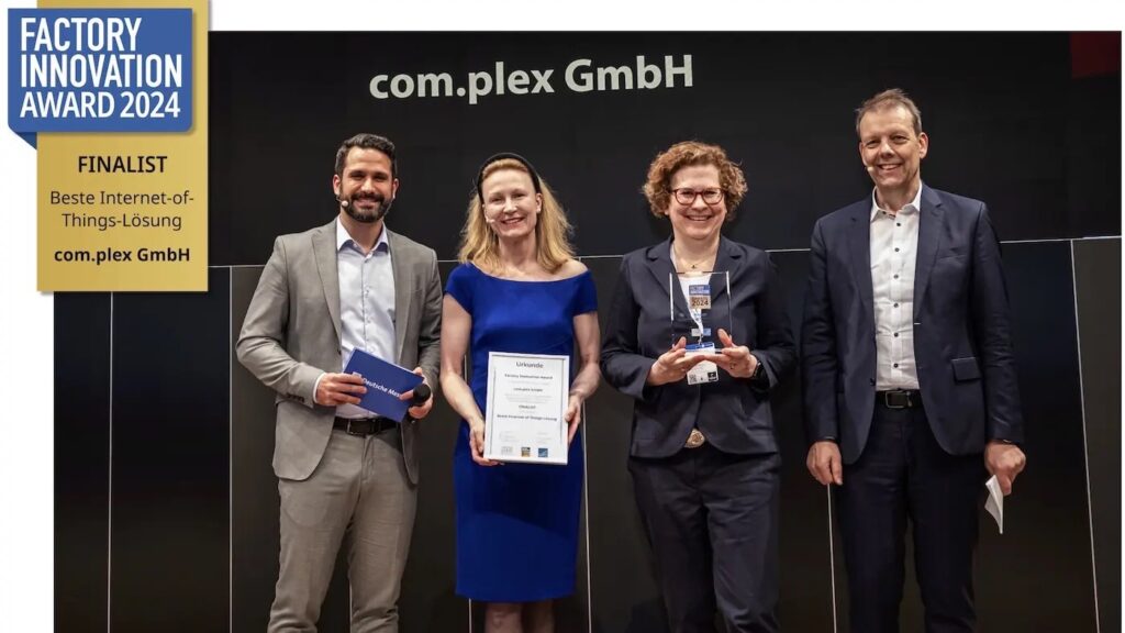 com.plex GmbH, Factory Innovation Award 2024