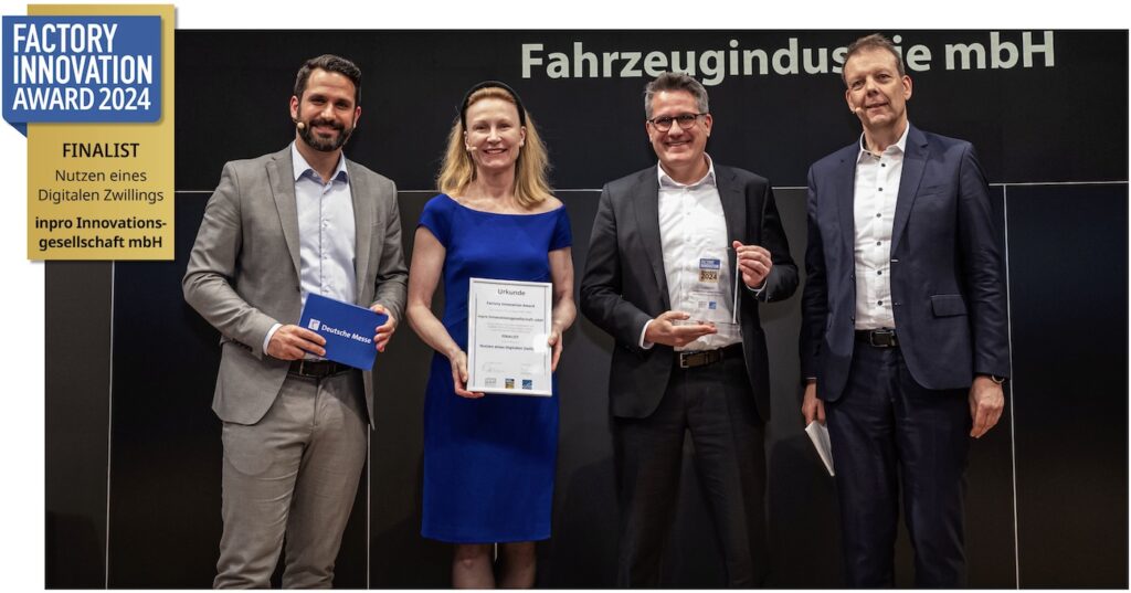 inpro, Factory Innovation Award 2024