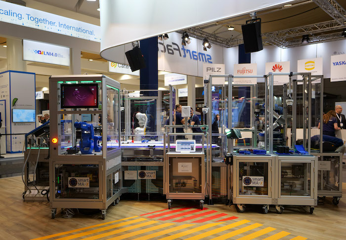 Vorstellung des dynamischen Safety-Konzeptes auf der Hannover Messe 2024