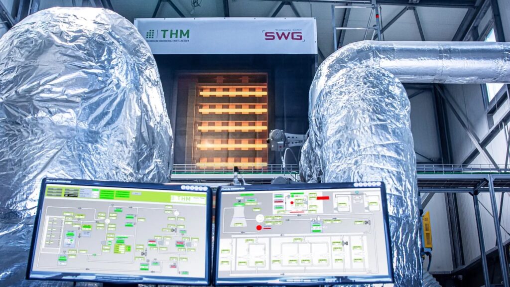 Hochtemperaturspeicher im Gießener Flexquartier der THM