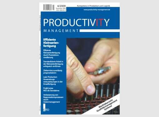 prodIT 4/2009: Effiziente Kleinserienfertigung