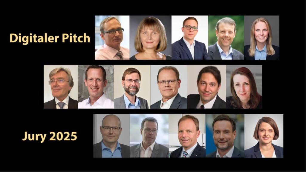 Digitaler Pitch der Finalisten 2025