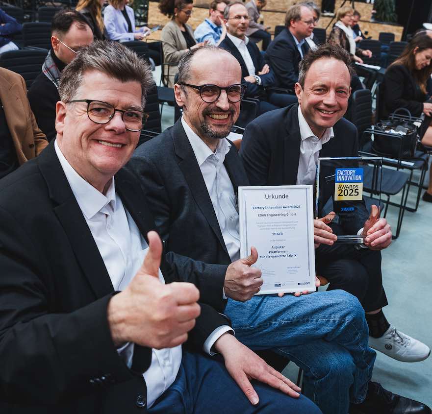 v.l.n.r.: Jörg Gehrmann, Dr. Frank Breitenbach, Jan Berner