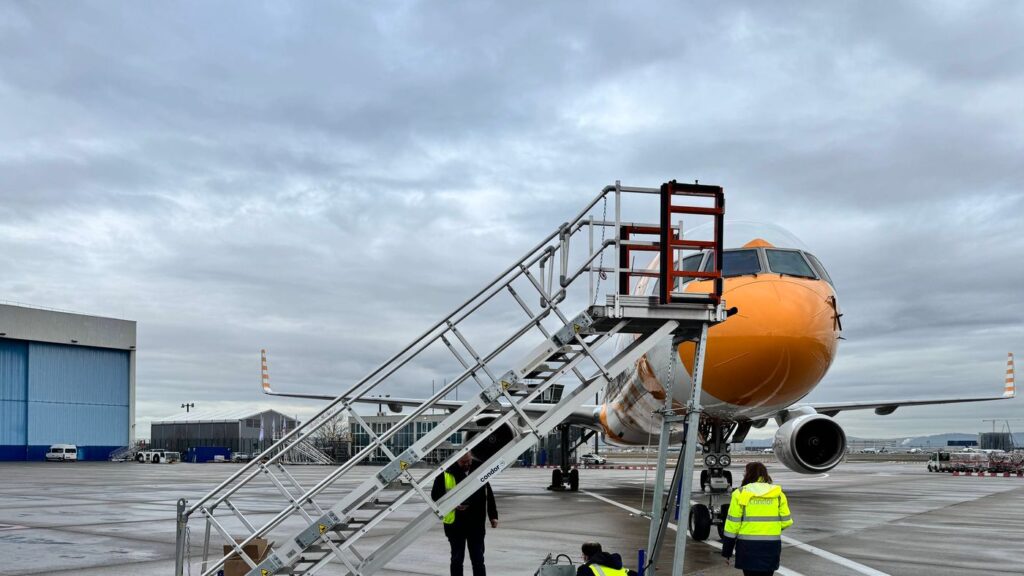 Condor Installation Treppe © Condor IoT-Tracking
