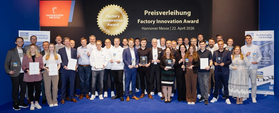 Preisträger auf der Hannover Messe 2026