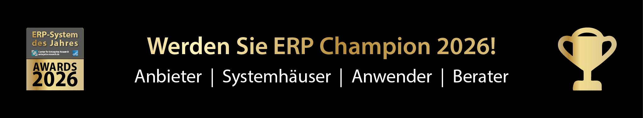 GESUCHT: Die besten ERP-Lösungen 2026 