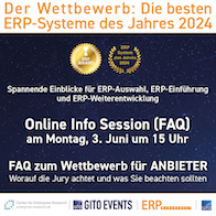 ERP Wettbewerb – FAQ Info Session