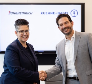 Jungheinrich und Kühne+Nagel vereinbaren Vertrag